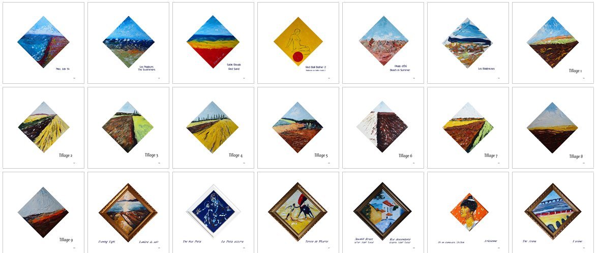 Catalogue raisonne - excerpts